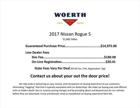 2017 Nissan Rogue S