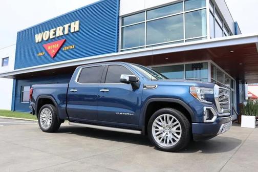 Pacific Blue Metallic 2019 GMC Sierra 1500 Denali