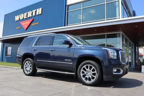 Dark Sapphire Blue Metallic 2018 GMC Yukon Denali