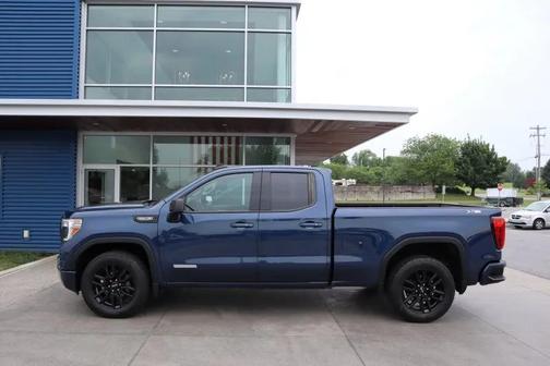 Pacific Blue Metallic 2021 GMC Sierra 1500 Elevation