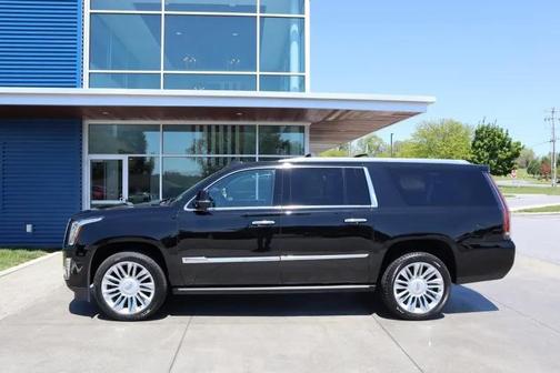 Black 2015 Cadillac Escalade ESV Platinum