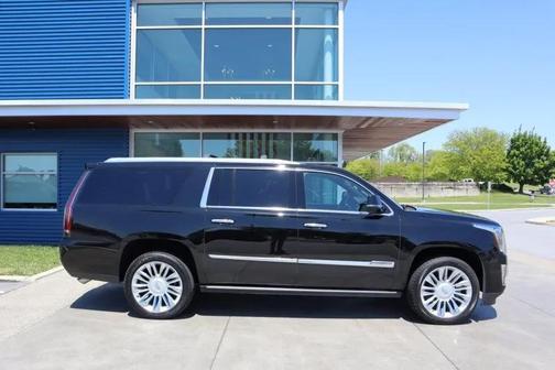 Black 2015 Cadillac Escalade ESV Platinum