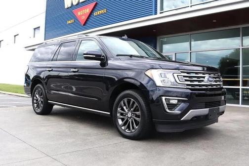 Antimatter Blue Metallic 2021 Ford Expedition Max Limited