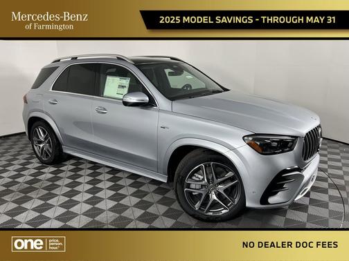 Cirrus Silver Metallic 2025 Mercedes-Benz AMG GLE 53 4MATIC+