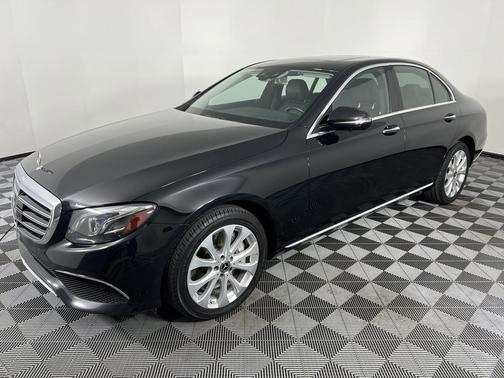Black 2018 Mercedes-Benz E-Class 4MATIC
