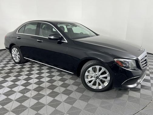 Black 2018 Mercedes-Benz E-Class 4MATIC