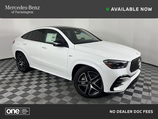 MANUFAKTUR Moonlight White Metallic 2025 Mercedes-Benz AMG GLE 53 4MATIC+ Coupe