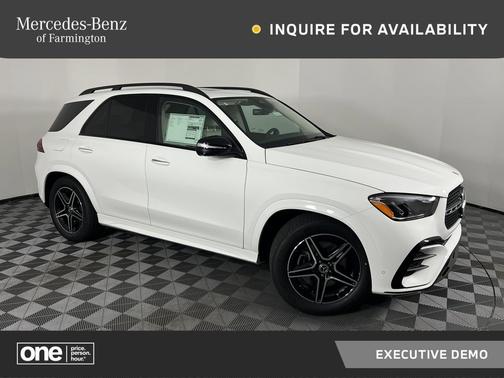 Polar White 2026 Mercedes-Benz GLE 450 4MATIC