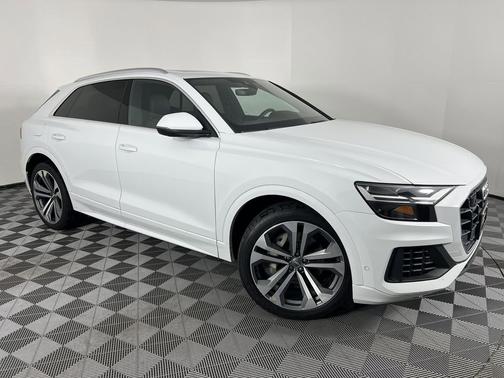 Glacier White Metallic 2019 Audi Q8 3.0T Premium Plus