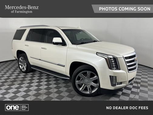 White Diamond Pearl 2015 Cadillac Escalade Luxury