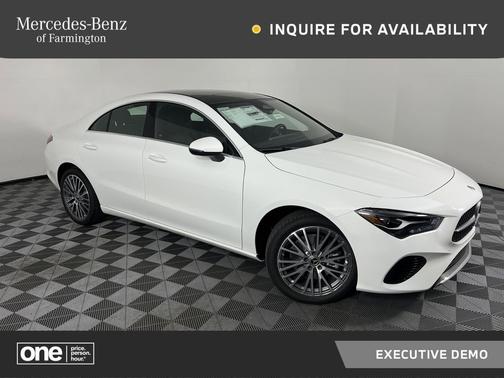 Polar White 2026 Mercedes-Benz CLA 250 4MATIC