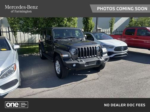 Granite Crystal Metallic Clearcoat 2021 Jeep Wrangler Unlimited Sport