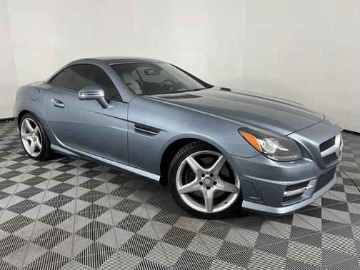 Silver 2012 Mercedes-Benz SLK-Class SLK350