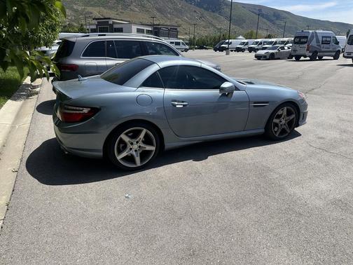 Silver 2012 Mercedes-Benz SLK-Class SLK350