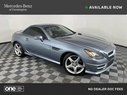 Silver 2012 Mercedes-Benz SLK-Class SLK350