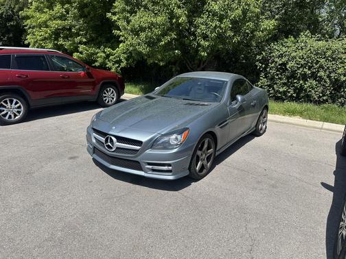 Silver 2012 Mercedes-Benz SLK-Class SLK350