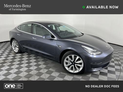 Gray 2018 Tesla Model 3 Long Range