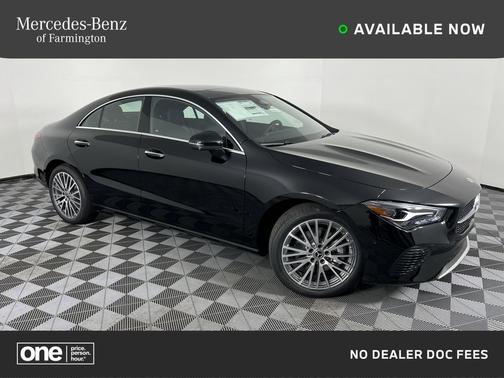 Night Black 2026 Mercedes-Benz CLA 250 4MATIC