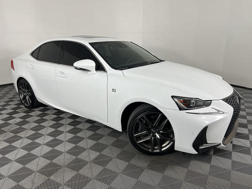 Whtie 2020 Lexus IS 350 F Sport