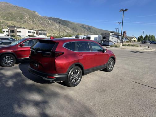 Radiant Red Metallic 2021 Honda CR-V AWD EX