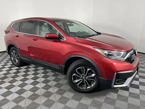 Radiant Red Metallic 2021 Honda CR-V AWD EX