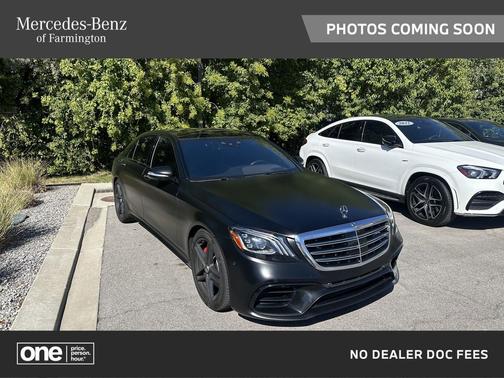 2018 Mercedes-Benz AMG S 63 4MATIC