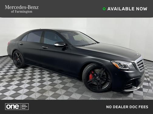 2018 Mercedes-Benz AMG S 63 4MATIC