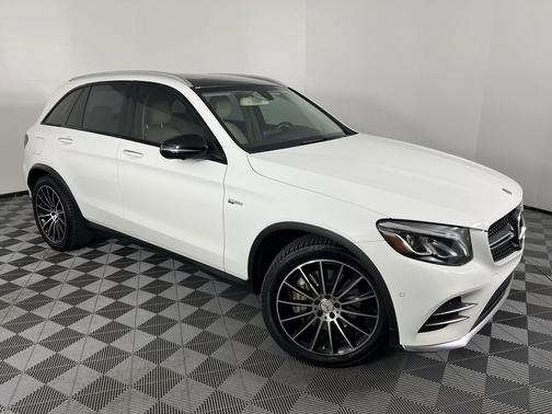 White 2018 Mercedes-Benz AMG GLC 43 4MATIC