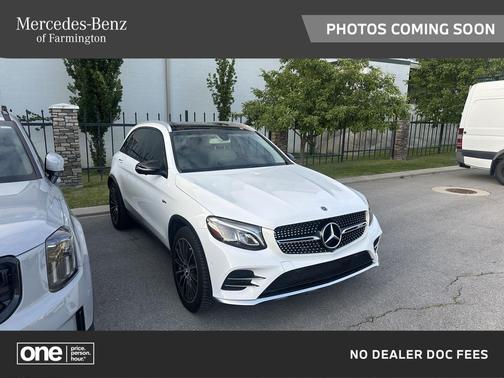 White 2018 Mercedes-Benz AMG GLC 43 4MATIC