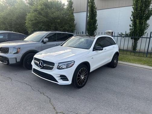 White 2018 Mercedes-Benz AMG GLC 43 4MATIC