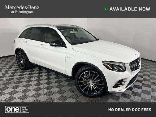 White 2018 Mercedes-Benz AMG GLC 43 4MATIC