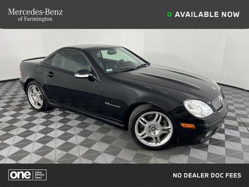 Black 2004 Mercedes-Benz SLK-Class SLK32 AMG