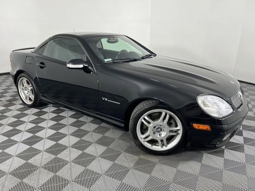 Black 2004 Mercedes-Benz SLK-Class SLK32 AMG