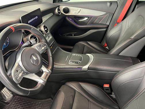 Cirrus Silver Metallic 2021 Mercedes-Benz AMG GLC 43 4MATIC