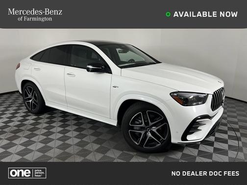 MANUFAKTUR Moonlight White Metallic 2025 Mercedes-Benz AMG GLE 53 4MATIC+ Coupe