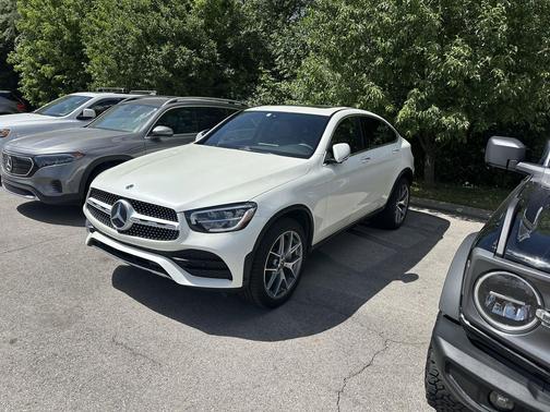 designo Diamond White Metallic 2020 Mercedes-Benz GLC 300 4MATIC Coupe