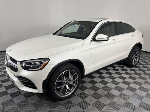 designo Diamond White Metallic 2020 Mercedes-Benz GLC 300 4MATIC Coupe