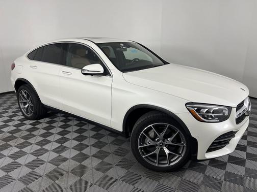 designo Diamond White Metallic 2020 Mercedes-Benz GLC 300 4MATIC Coupe