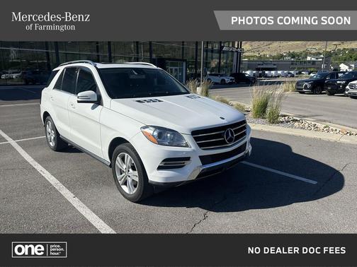 White 2015 Mercedes-Benz M-Class 4MATIC