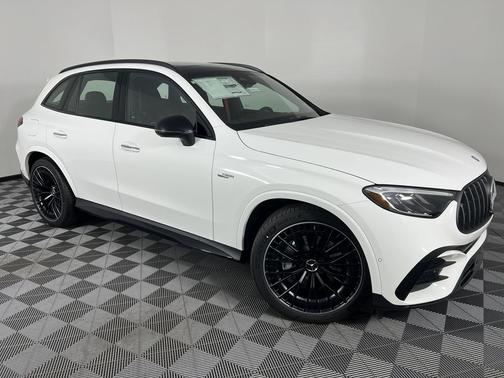 Polar White 2026 Mercedes-Benz AMG GLC 43 4MATIC