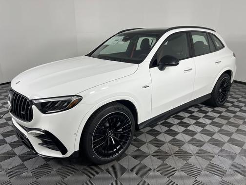 Polar White 2026 Mercedes-Benz AMG GLC 43 4MATIC