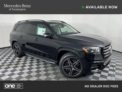Obsidian Black Metallic 2026 Mercedes-Benz GLS 450 4MATIC