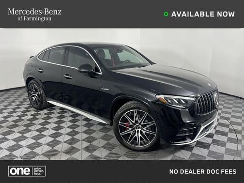 Black 2025 Mercedes-Benz AMG GLC 63 S E Performance 4MATIC Coupe