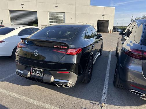 Black 2025 Mercedes-Benz AMG GLC 63 S E Performance 4MATIC Coupe