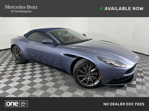 Blue 2019 Aston Martin DB11 Volante
