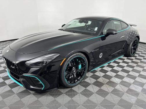 Obsidian Black Metallic 2025 Mercedes-Benz AMG GT 63 Pro