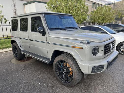 Gray 2025 Mercedes-Benz G-Class G 580e