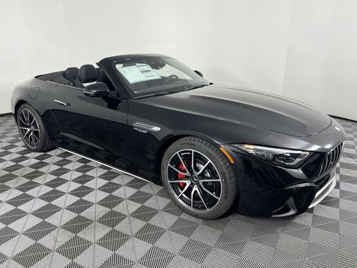 Obsidian Black Metallic 2026 Mercedes-Benz AMG SL 55 Base