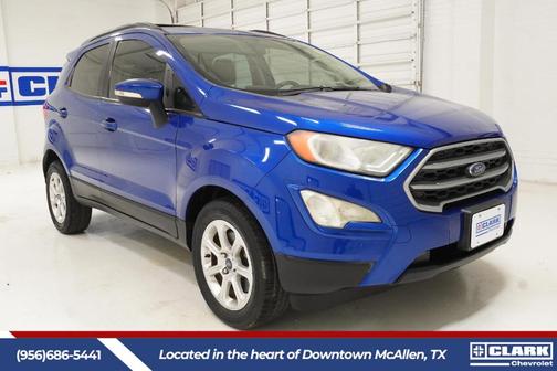 Lightning Blue Metallic 2020 Ford EcoSport SE