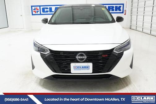 White 2025 Nissan Sentra SR